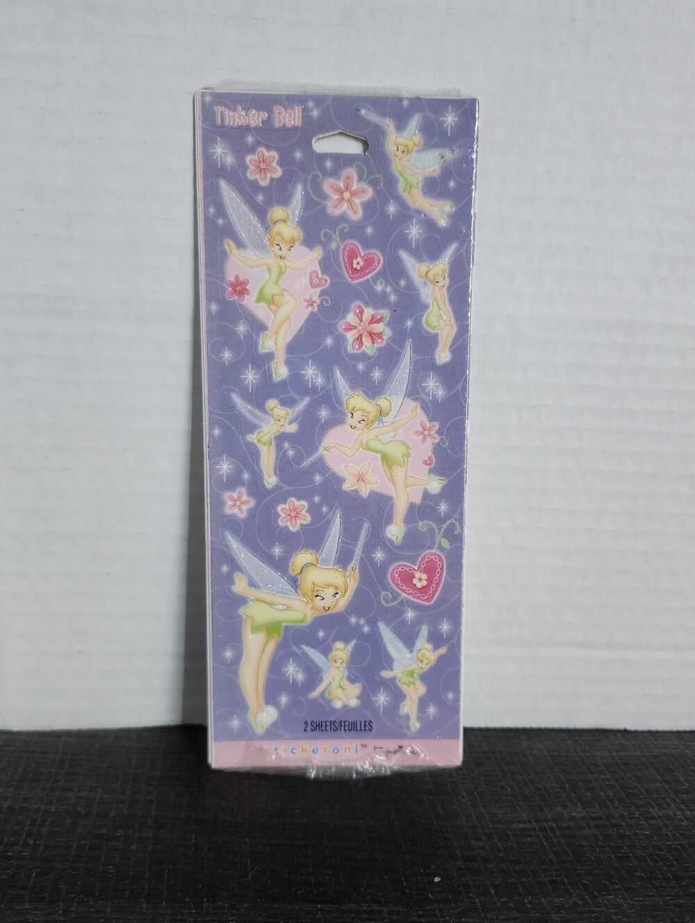 Disney Tinker Bell Purple and Pink Sticker Sheets